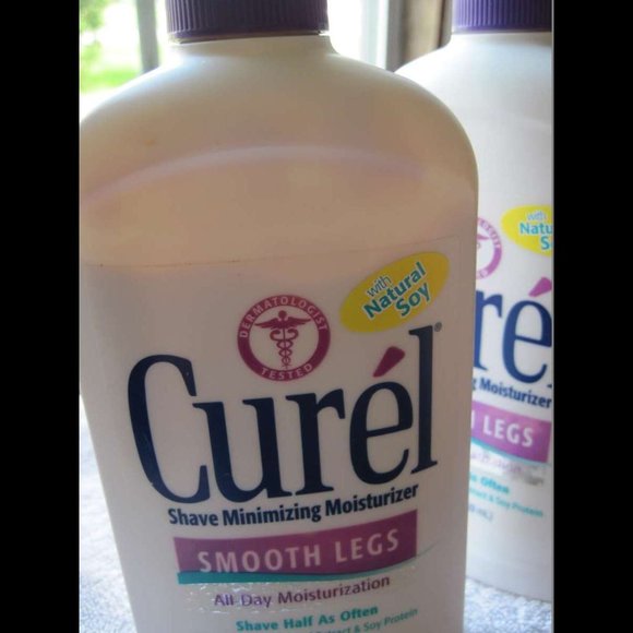 Curel Smooth Legs Shave Minimizing All Day Moisturizer Lotion 12.5 floz Pump Soy - Picture 4 of 10